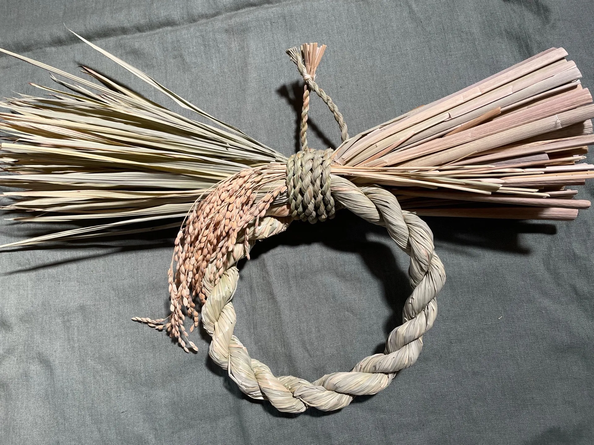 お正月用 国産マコモしめ縄、販売開始！