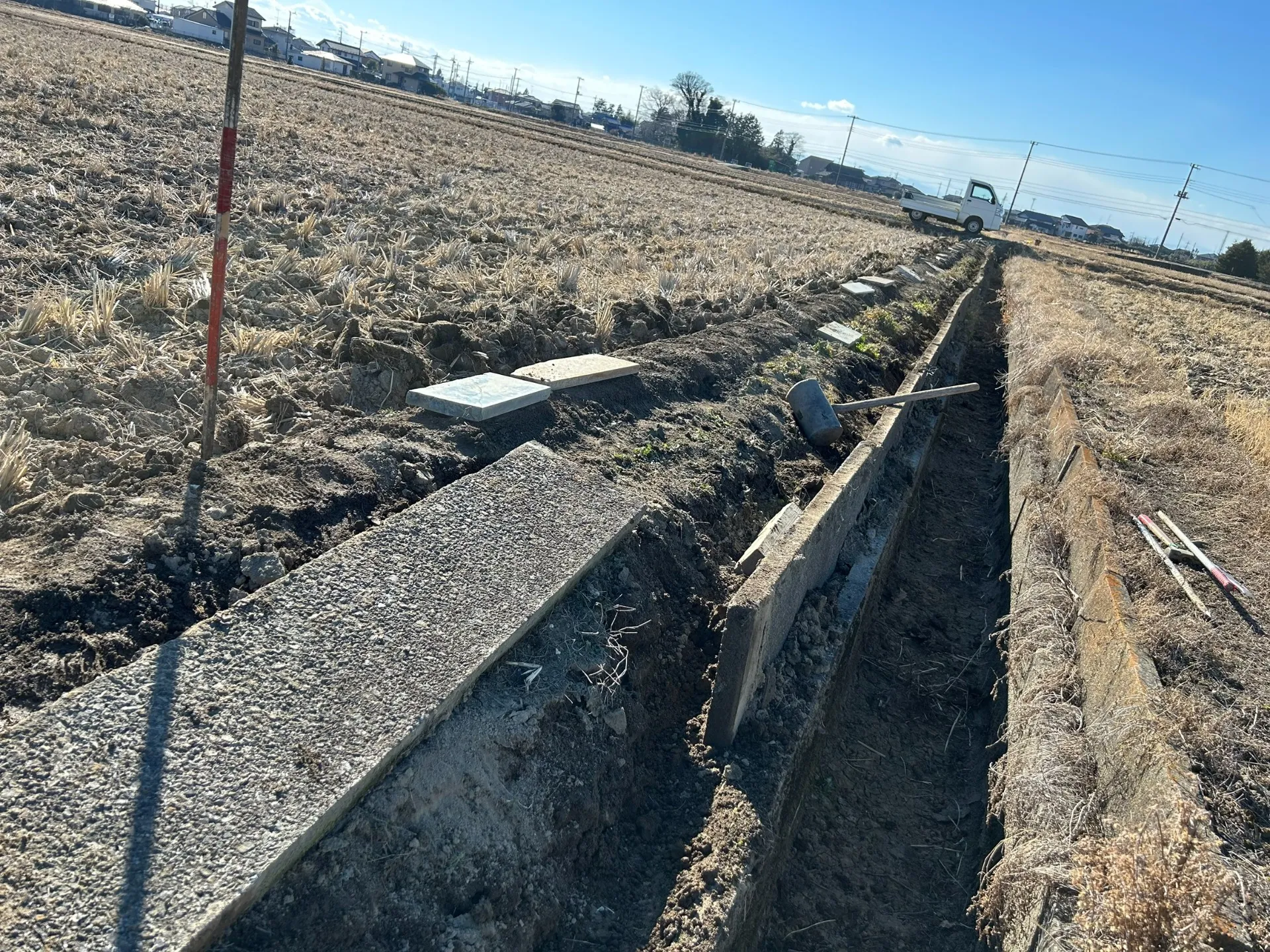 米作りの現場から〜畦道の整備